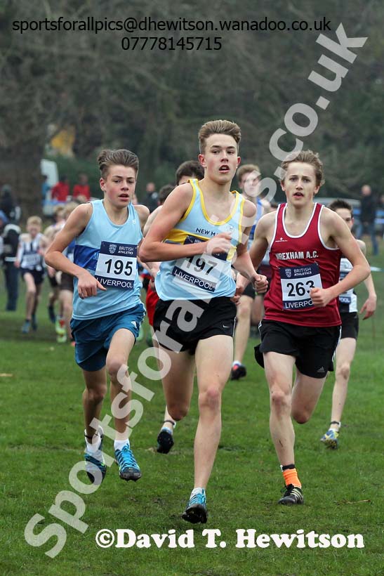 Boys under-15s European Cross Country Trials, Sefton Park, Liverpool. Photo: David T. Hewitson/Sports for All Pics